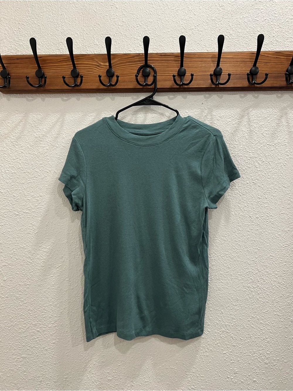 a new day Short Sleeve Crewneck Tee — Teal